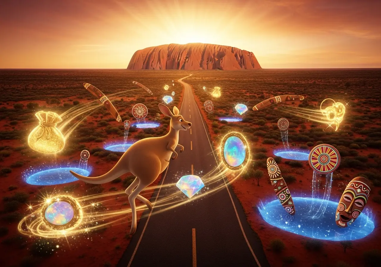 Kangaroo Jump Bonus Game